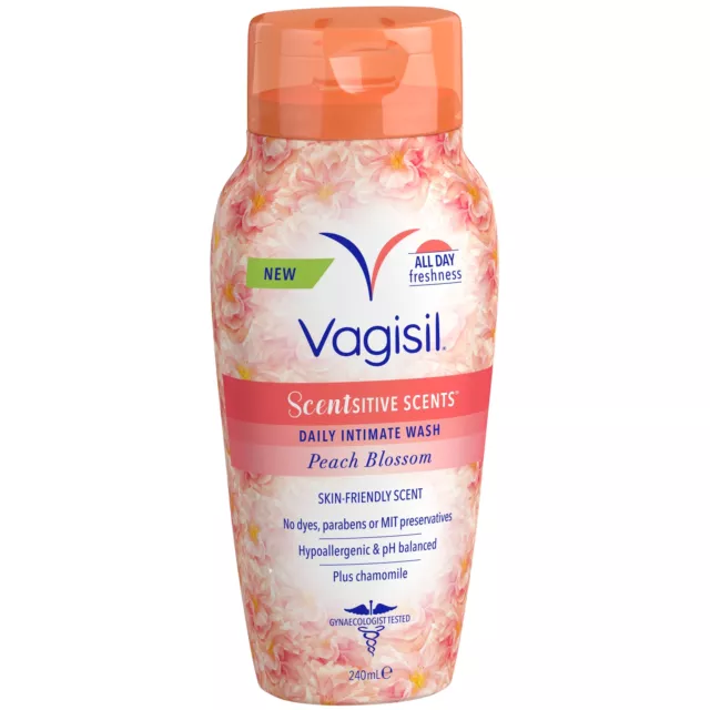 Vagisil Intimate Wash Peach Blossom 240ml