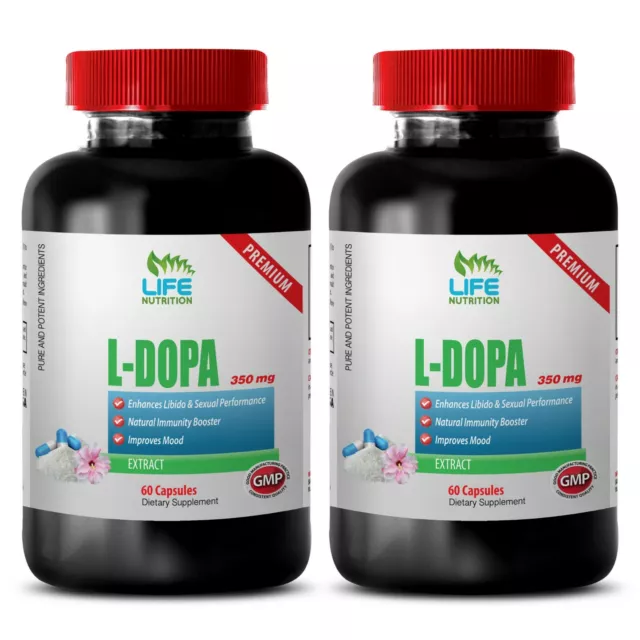 natural libido formula - L-DOPA EXTRACT 350mg - dopamine precursor 2B