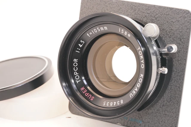 NEAR MINT* TOKYO Kogaku Super Topcor 105mm F4.5 Lens For Horseman