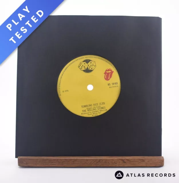 The Rolling Stones - Tumbling Dice - 7" Vinyl Record - EX