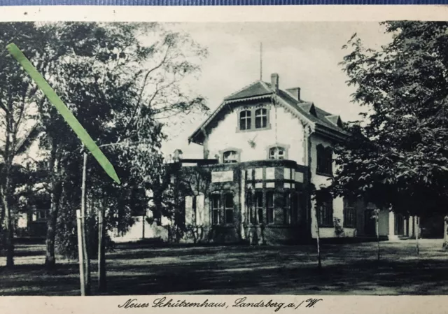 AK Landsberg a.d.Warthe/ Gorzow („Neues Schützenhaus“) 1927gel.;Küstrin;Klodawa