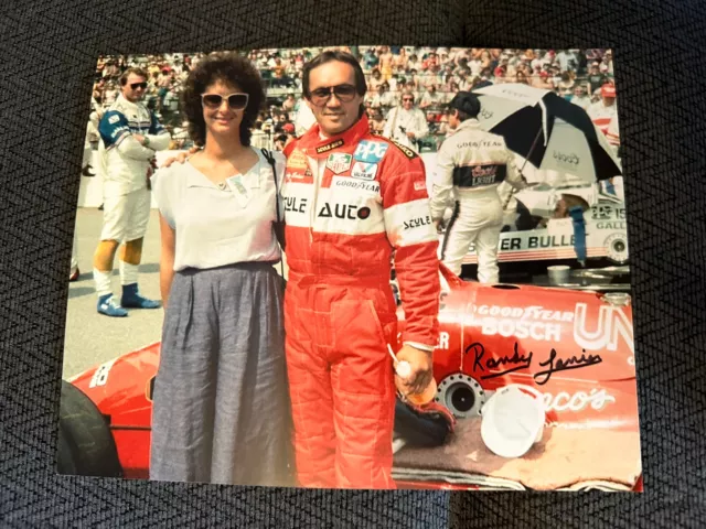Randy Lanier signed Indy 500 Indianapolis 8 X 10 Photo  Autographed