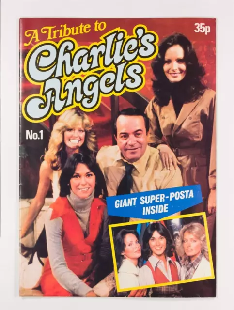 Farrah Fawcett JACLYN SMITH Kate Jackson CHARLIE'S ANGELS poster magazine 1 RARE