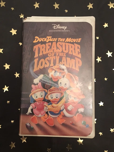 DISNEY DUCKTALES THE Movie Treasure of the Lost Lamp {VHS} 1990 - D ...