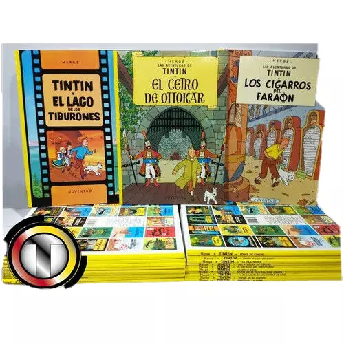 Las Aventuras De Tintín - Paquete de 23 Tomos - Colección Completa. Español. ¡NUEVOS!!¡!