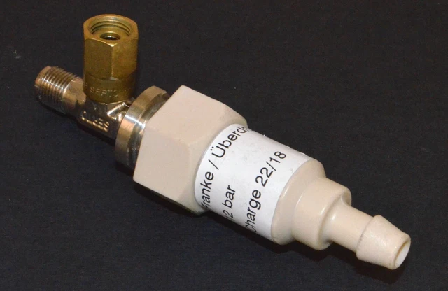 VALVOLA DI SICUREZZA PRESSIONE FRANKE 12 BAR 560.0008.807 - NUOVA ORIGINALE SVIZZERA