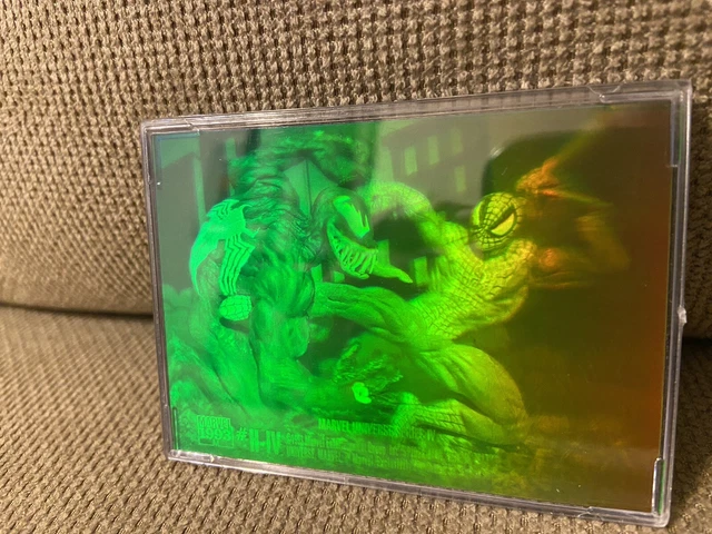 Spider-Man Venom 1993 SkyBox Marvel Universe Series IV Hologram #H-IV