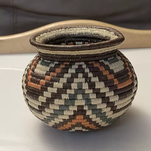 Handmade Possible Wounaan Embera Panama Basket