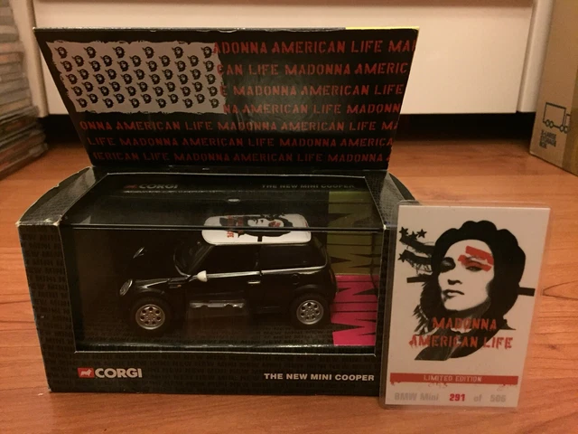 MADONNA - AMERICAN Life - Rare Corgi Mini Cooper UK Promo