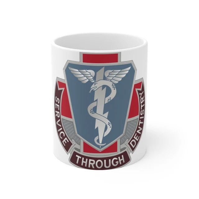 Dental Health Activity Fort Benning (U.S. Army) White Coffee Cup 11oz