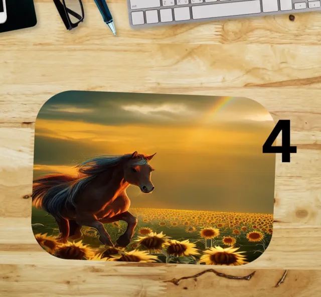 Horse Mouse pad - Ships from USA - 9.25 X 7.75