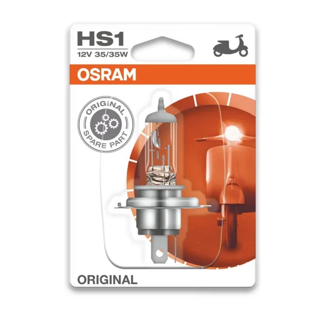 OSRAM HS1 GLÜHLAMPE 64185 px43t HAUPTSCHEINWERFER 12V NIGHT MOTORRAD STÜCK