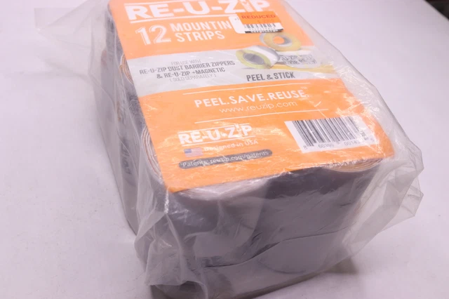 (12-Pk) Re-U-Zip Mounting Strips