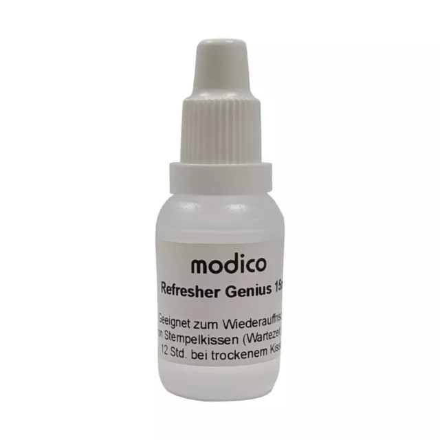 15ml Modico Refresher Solvent für Genius und UV Fast Drying Tinte nachfüllen