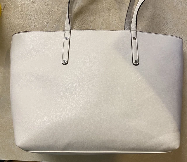 INC International Concepts Tote Handbag Purse Off-White  NEW
