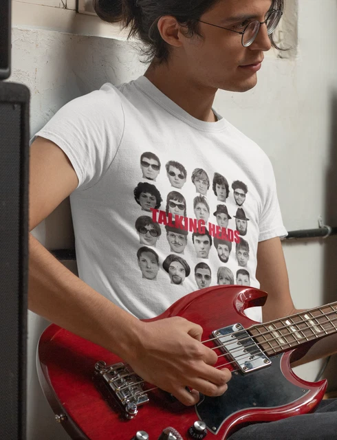T-shirt meme regalo divertente V Talking Heads Once In A Lifetime Cover vinile punk rock 2