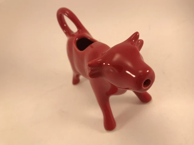 Pioneer Woman Red Cow Creamer Never used Perfect Condition