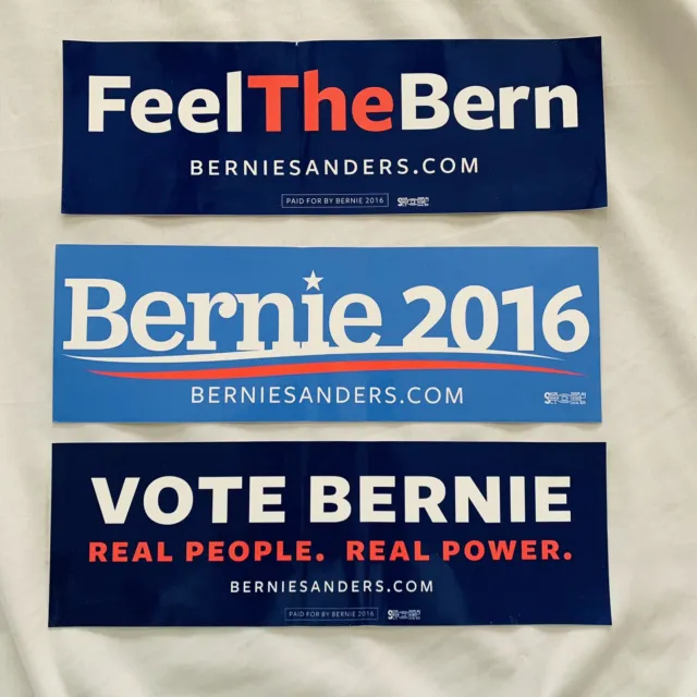 Vote Bernie - Bernie Sanders Bumper Sticker 2016 - Genuine Original Official