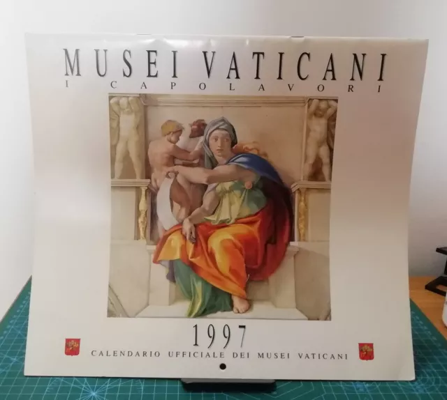 Calendario Musei Vaticani 1997, Ottime Condizioni.