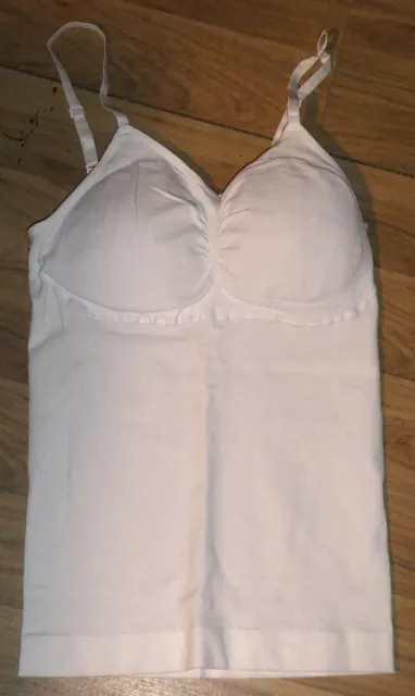 2 X CONTURVE Shapewear vest cami bra tummy control White size 3XL BNIP ...