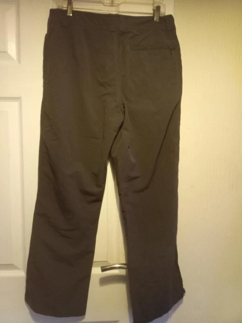 Rohan Womens Fusion Walking Trousers Size 12, Charcoal, Excellent Used Condition