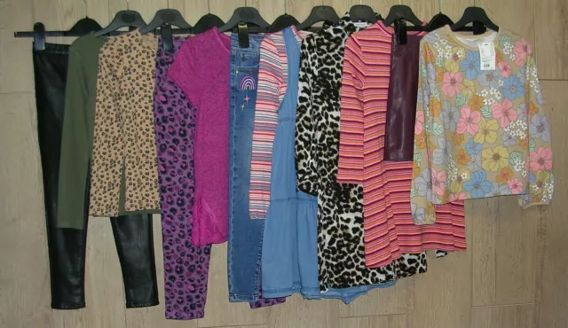 NEXT RIVER ISLAND H&M etc Girls Bundle Skirt Tops Dress Jumper Jeans Age 6-7 122