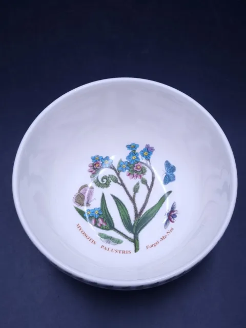 Portmeirion "Botanic Garden" 12.5cm Small Stacking Bowl-Forget-me-not-Seconds