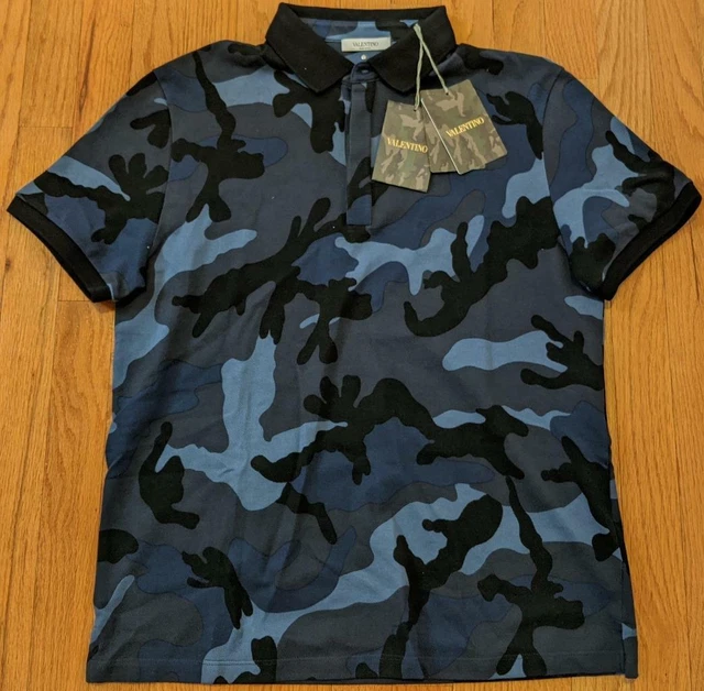 Valentino camouflage bleu cheap