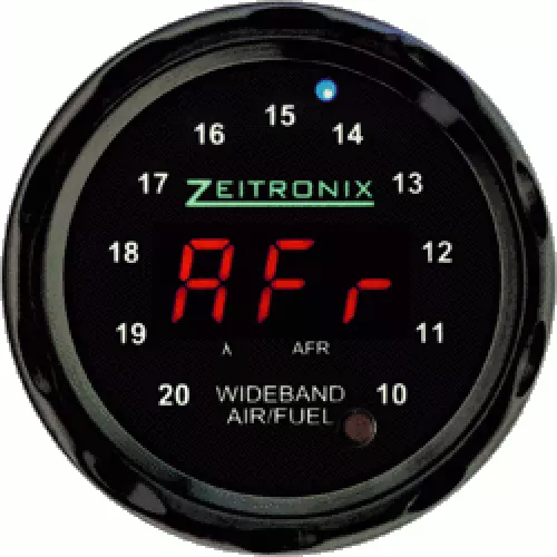 Neuf ZEITRONIX ZT-2 Bande Large Afr ZR-2 Noir Multi-Gauge Rouge LED