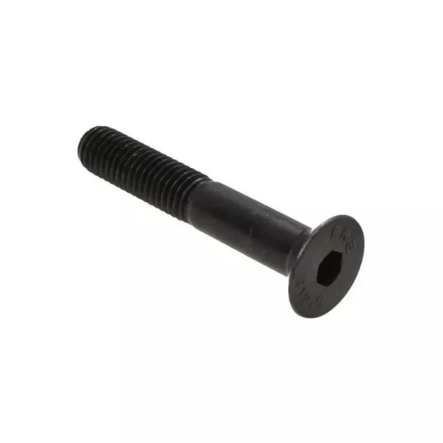 Qty 30 Countersunk Head Socket M6 (6mm) x 110mm Plain Screw Flat Bolt Black