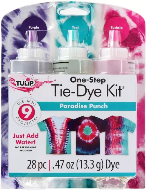 Tulip One-Step Tie-Dye Kit-Pastel Party, 12 Colors