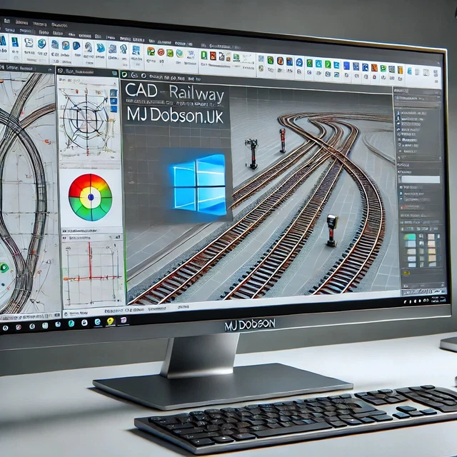 MODEL TRACK TRAIN CAD Layouts Railway Design Build Plans CAD Hornby OO ...