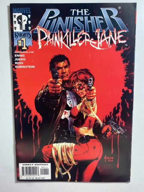 Marvel Comics Punisher/Painkiller Jane #1 (2001) Nm Comic