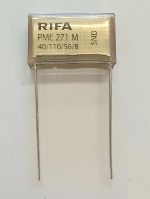 Lotto Di 10 Condensatori EVOX RIFA 0.01uF 275VAC Radiale PHE820MB5100M (10nF)