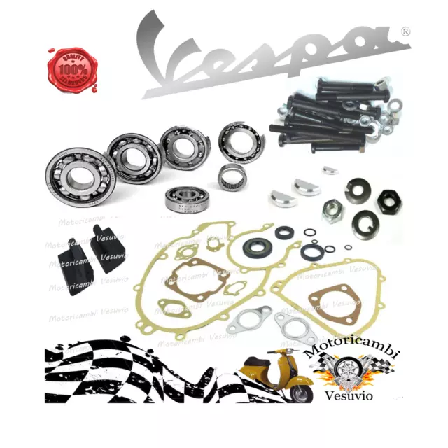 Kit Revisione Motore Piaggio Vespa Pk 50 S Xl Rash Cuscinetti Paraoli