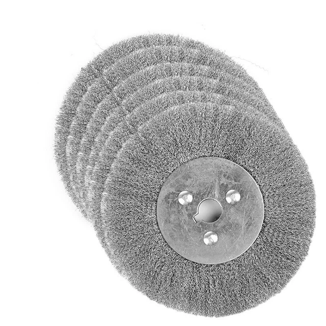 Brosse Rotative Crin De Cheval 90 Mm - Pour Polissage, Ponçage, Outils Rotatifs