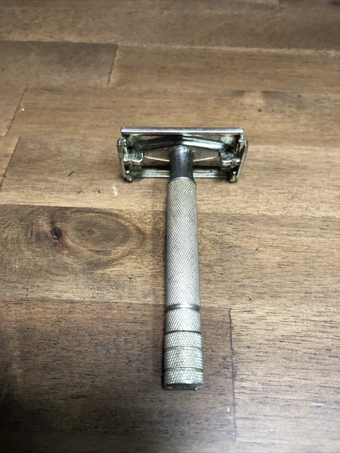 Vintage Gillette Super Speed Double Edge TTO Safety Razor