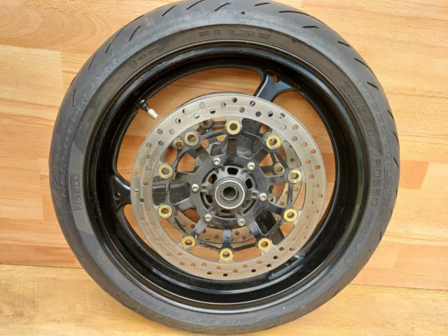 2008 Honda CBR600RR front wheel with discs