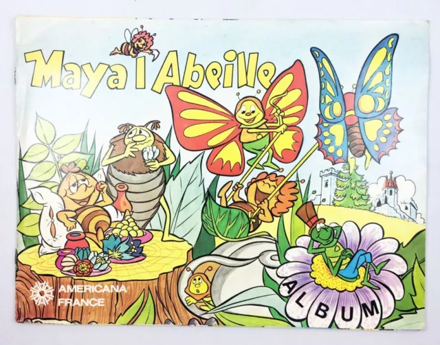 Maya l'Abeille - Album collecteur de vignettes Americana France 1978