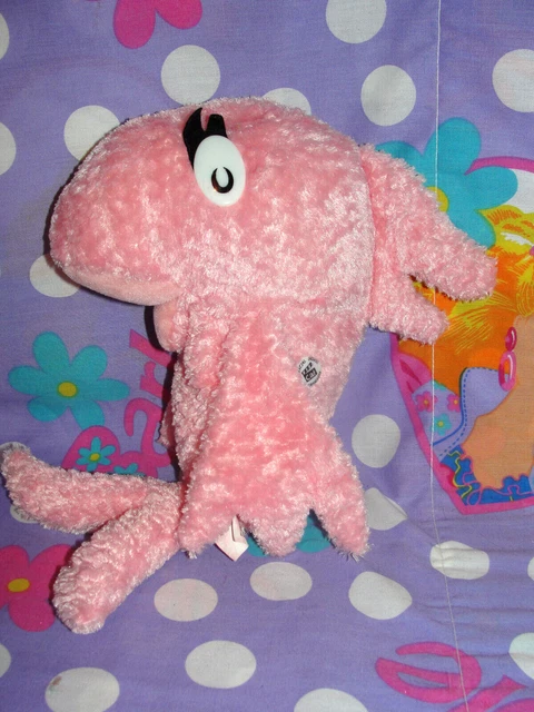 Kohls Dr Seuss The Cat in the Hat Official Movie Pink Fish Plush Animal 14" Toy