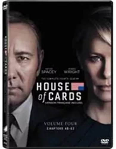 House of Cards - Stagione 4 (4 DVD) - ITALIANO ORIGINALE SIGILLATO -