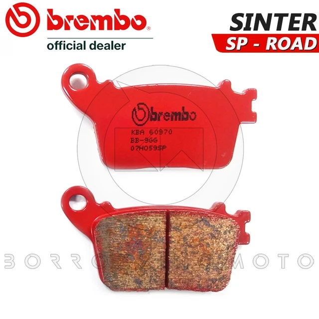 Pastiglie Freno Posteriori Brembo SP Sinterizzate Per Kawasaki Versys 650, Z750, ZX9R, Z1000 - Foto 7