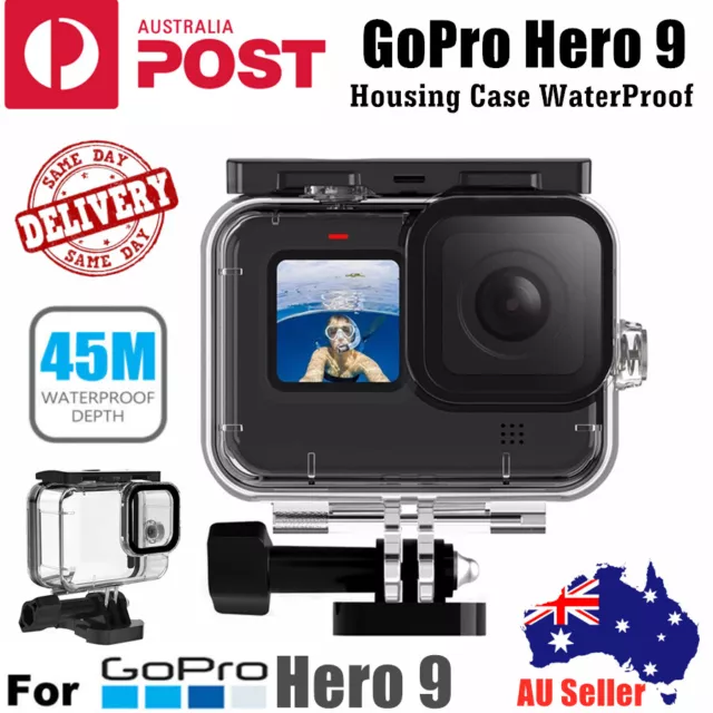 For GoPro Hero 9 Waterproof Protective Housing Case Diving Camera Accessories