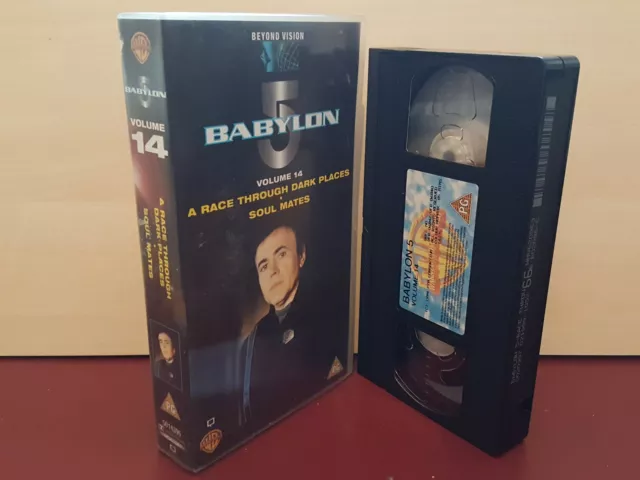 Babylon 5 - Volume 14 - A Race Through Dark Places - PAL VHS Video Tape (T15)