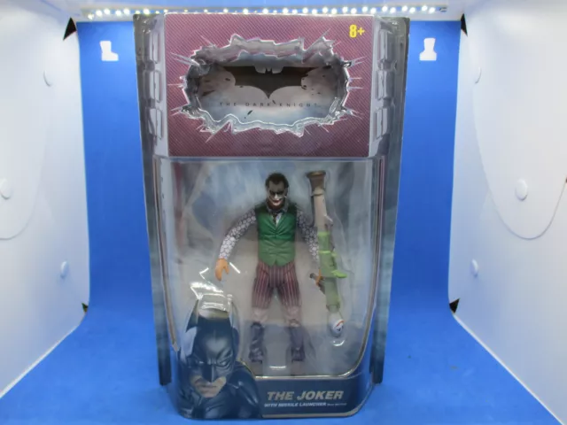 The Dark Knight Movie Masters: The Joker With Missile Launcher New 2008