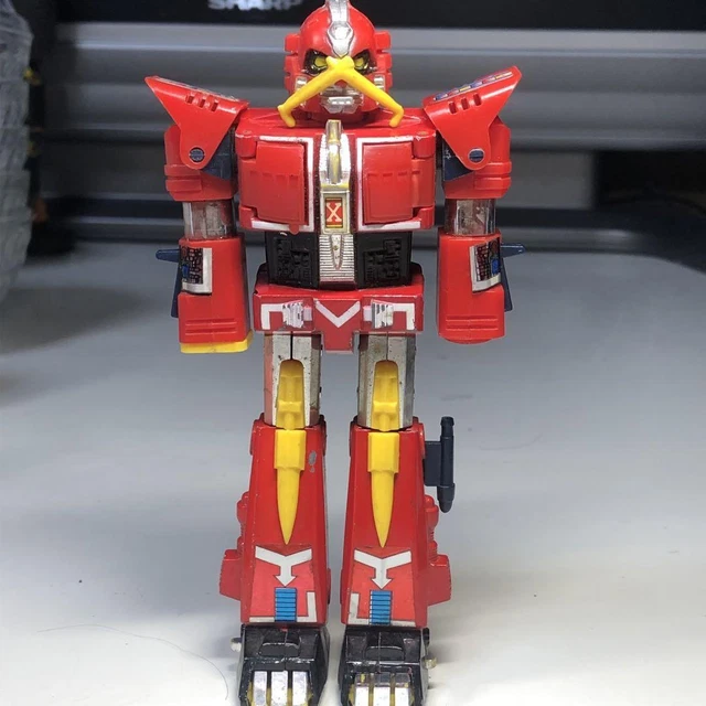 Takatoku Toys Chogokin Bomber Big Die X Vintage Figure H15cm from japan
