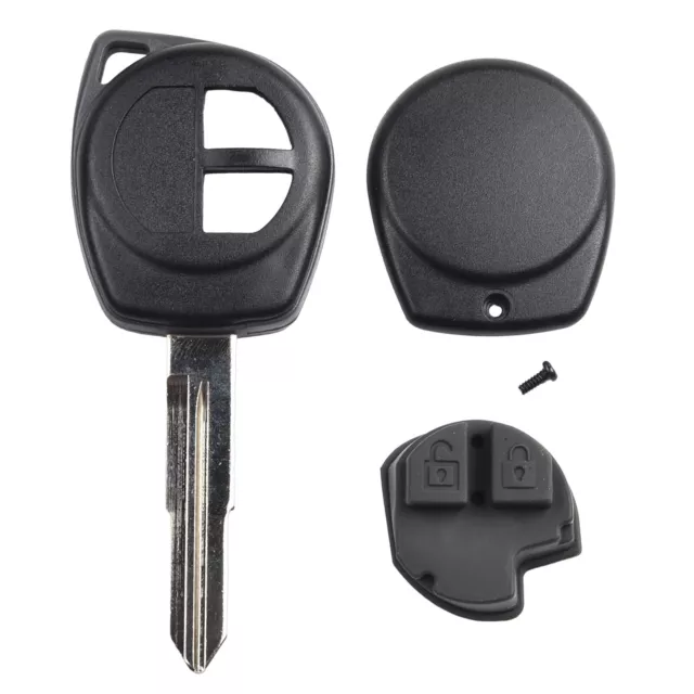 2 Button Key Fob Case Shell Replacement for SUZUKI Vitara Swift Ignis SX4 Liana