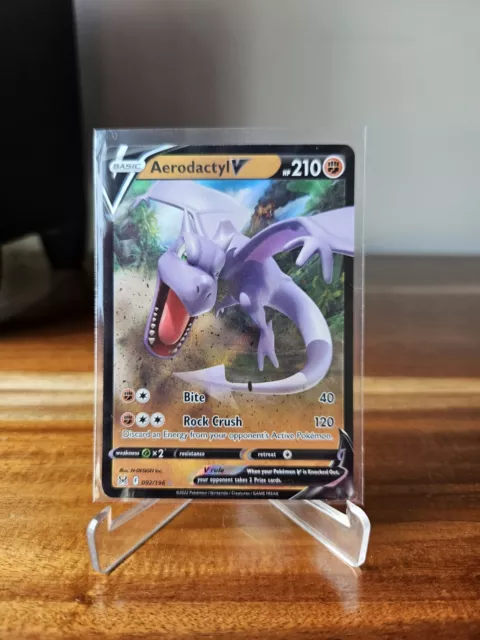 Aerodactyl V - 092/196 Ultra Rare - Lost Origin