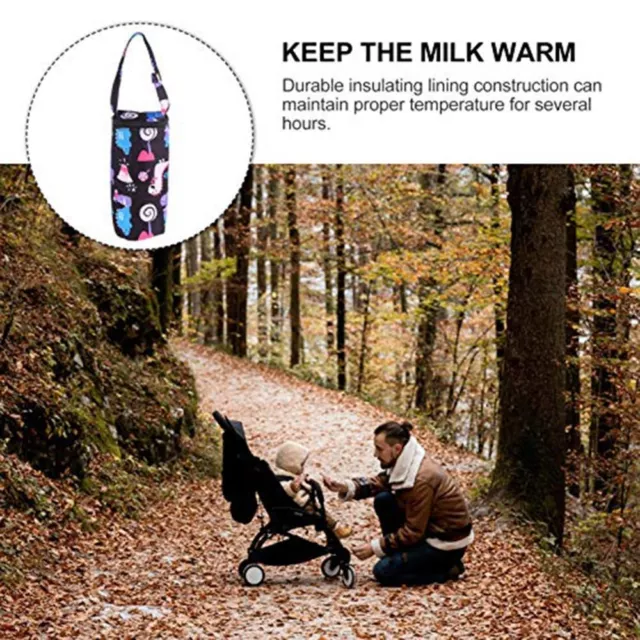 Tote Baby Bottle Warmer Insulation Bag Warm Milk Bottle Bag Stroller Hang Bags