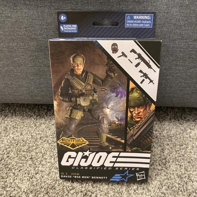 Hasbro G.I. Joe Classified Series - Action Figure David "Big Ben" Bennett, 15,2 Cm, Con Accessori